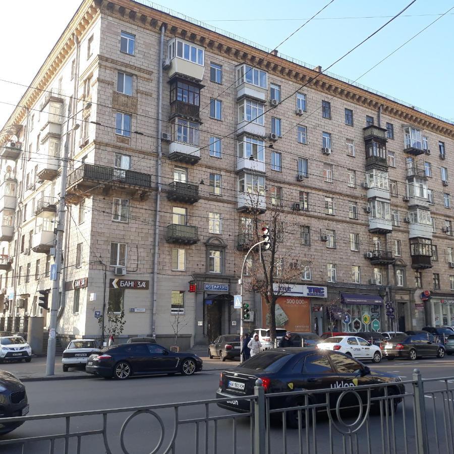 Apartmán Velka Vasylkivska, 132,, Kyjev Exteriér fotografie